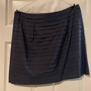 Leifsdottir Navy Mini Skirt